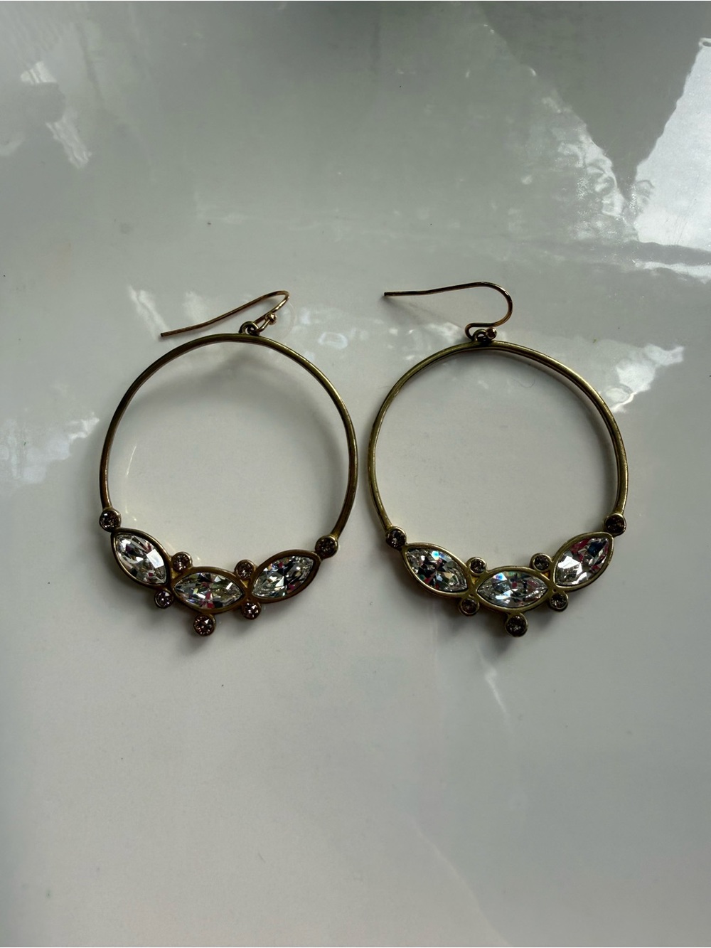 Silpada Girl Code Swarovski Crystal Earrings